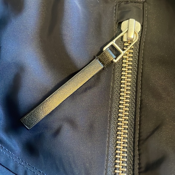 Navy Athleta bomber jacket - Picture 6 of 7